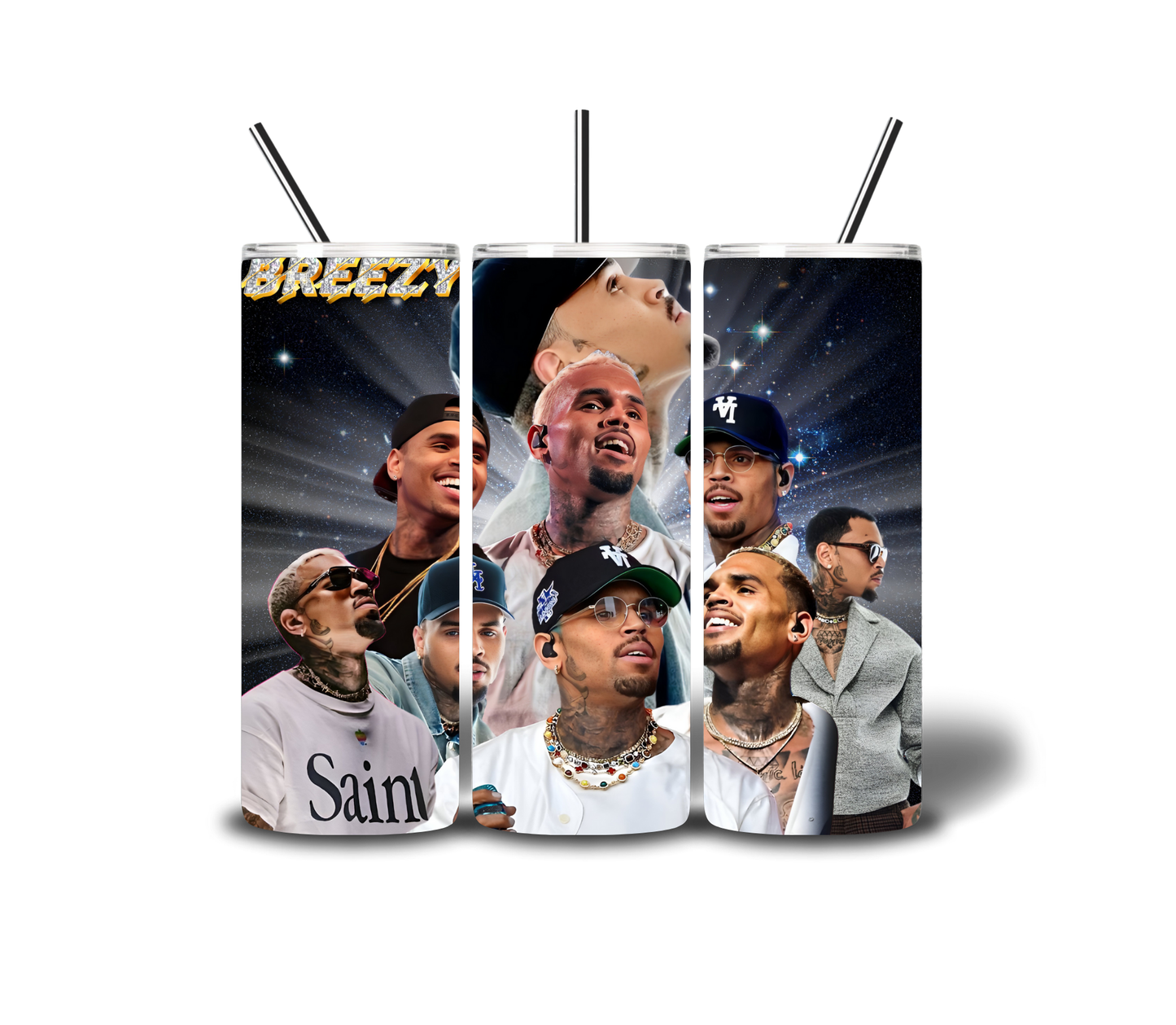 20oz Chris Brown Tumbler