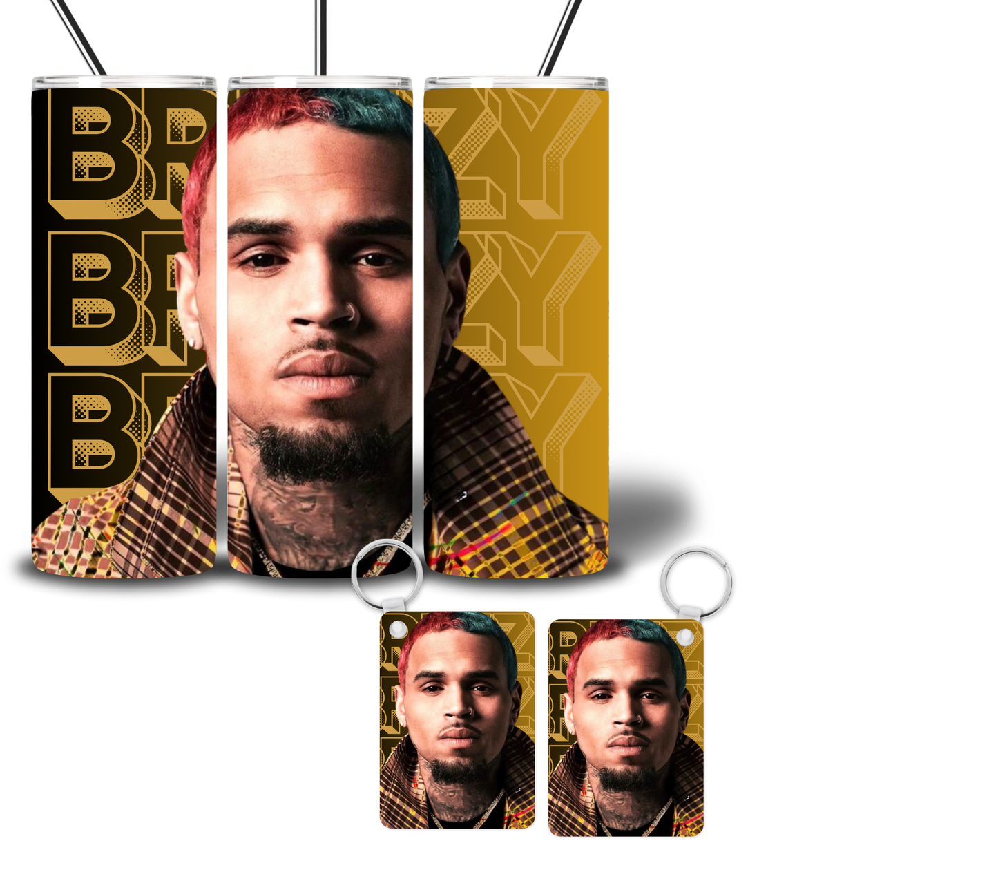 20oz Chris Brown Tumbler