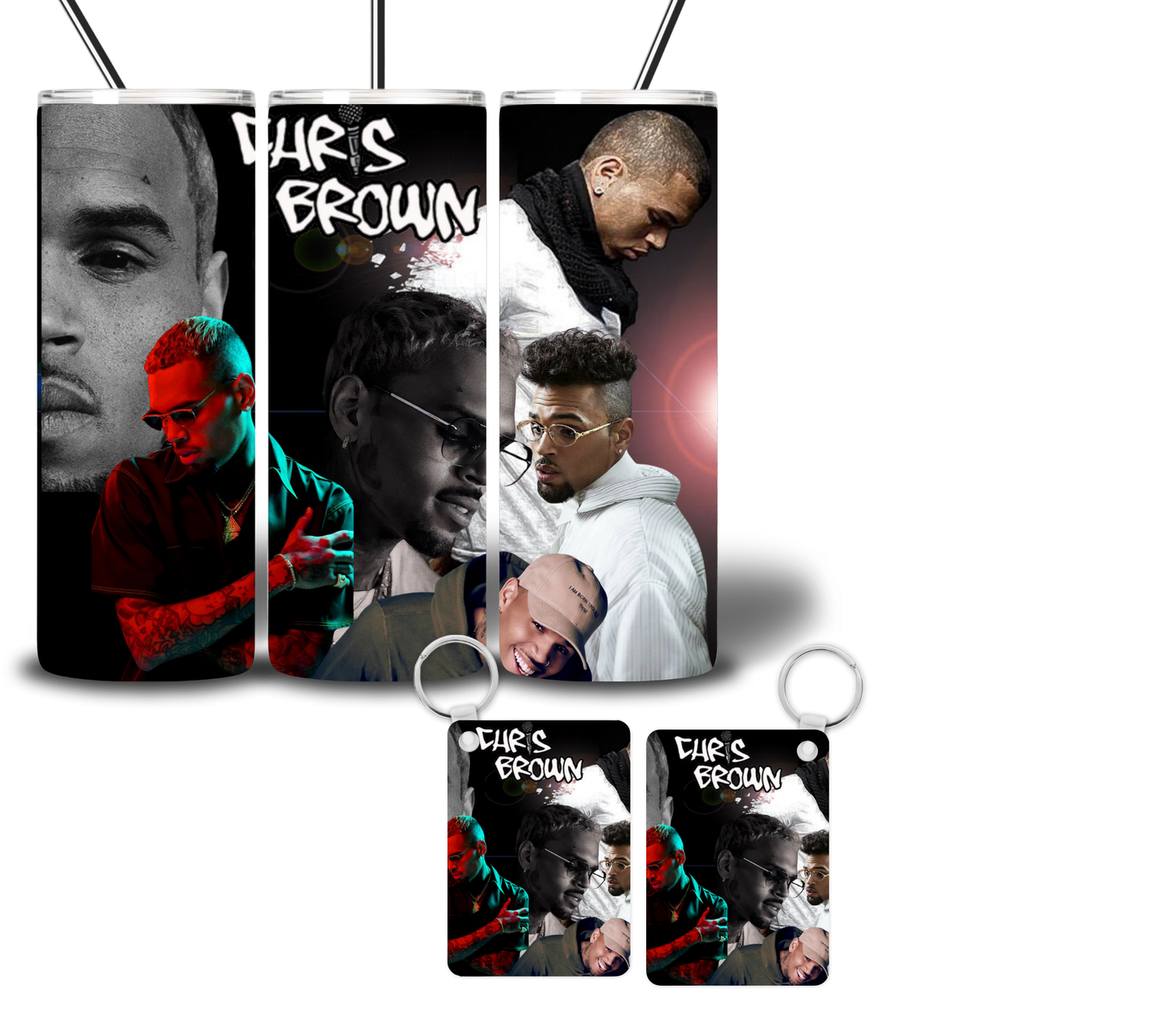 20oz Chris Brown Tumbler