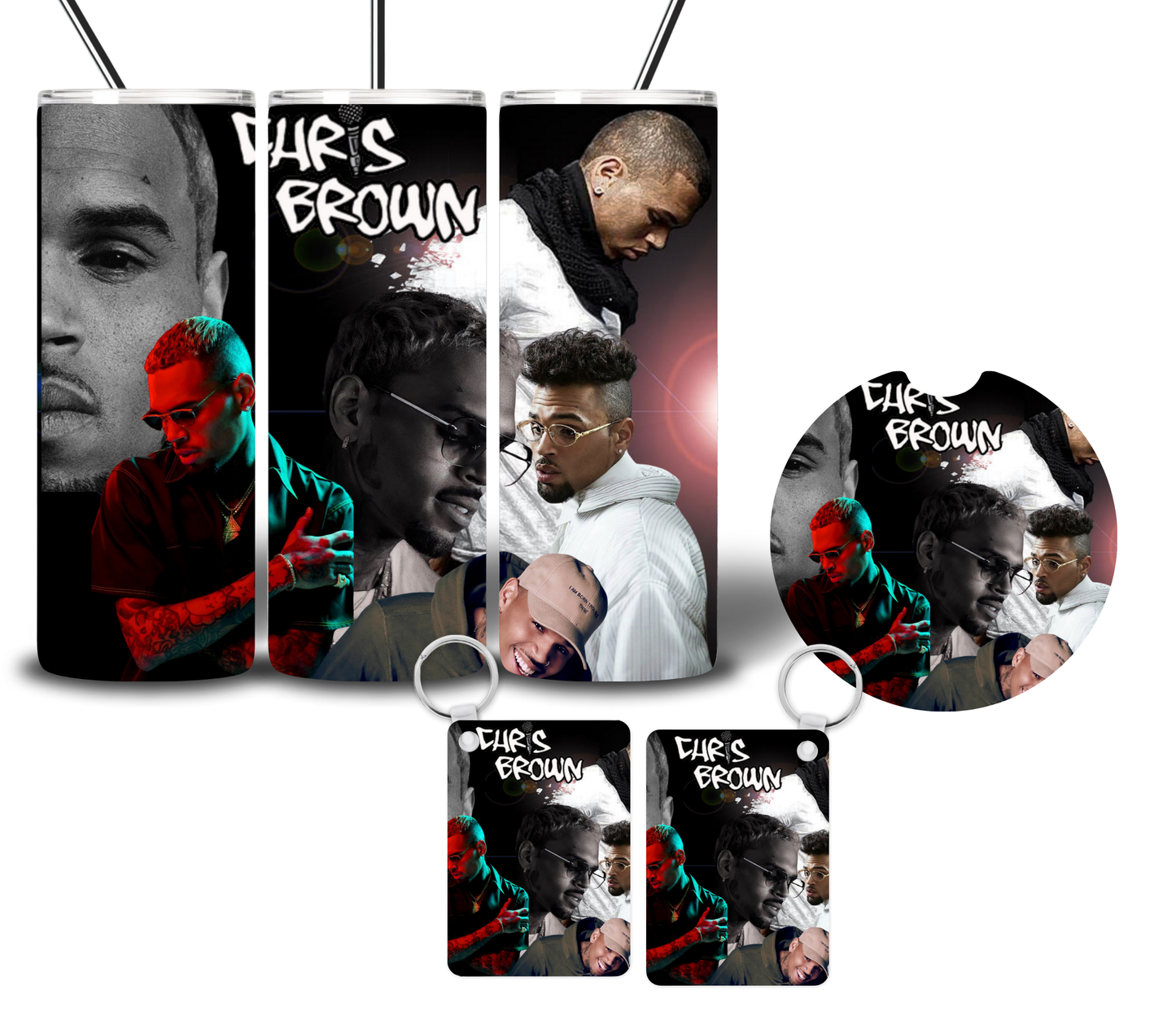 20oz Chris Brown Tumbler