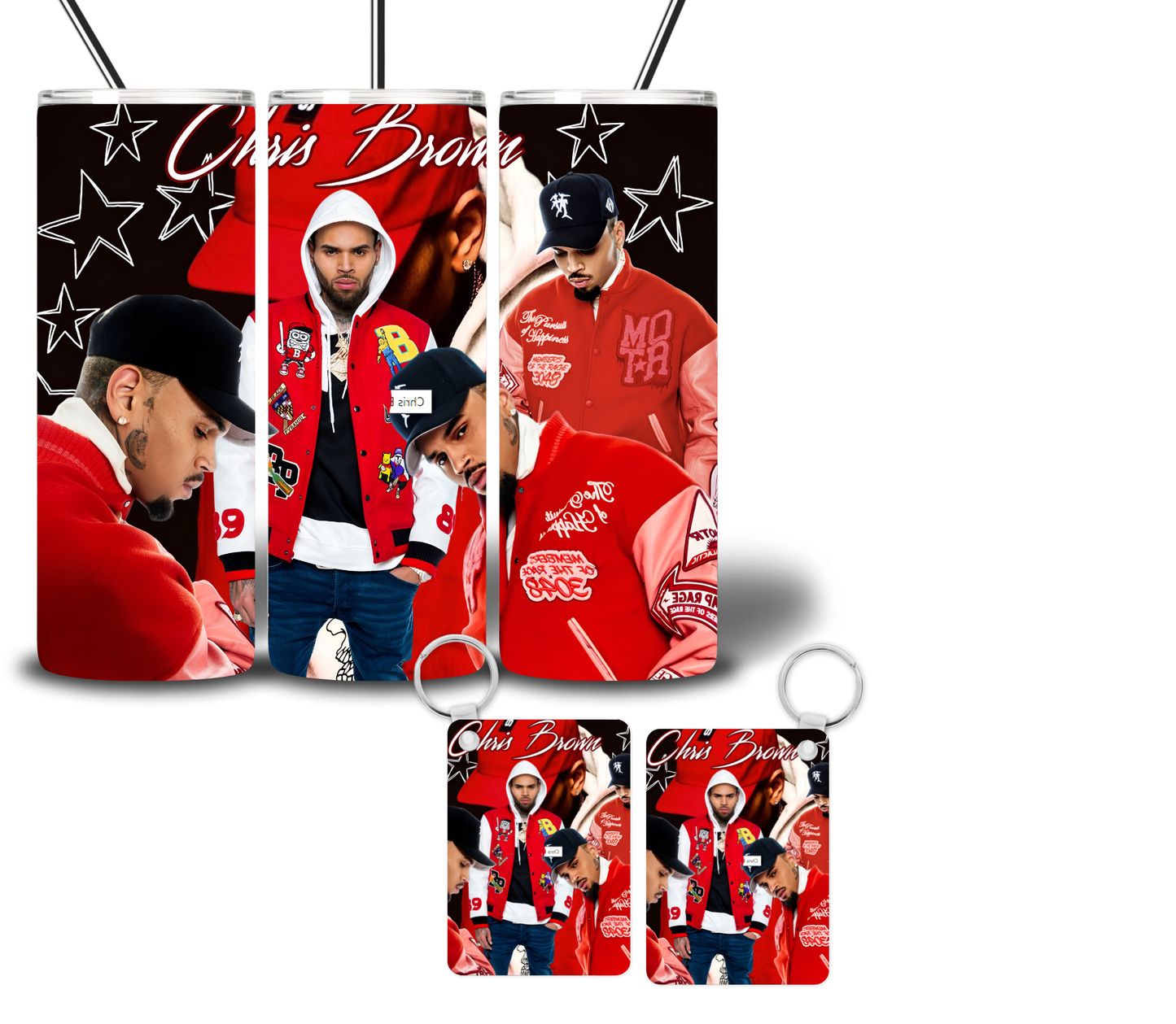 20oz Chris Brown Tumbler