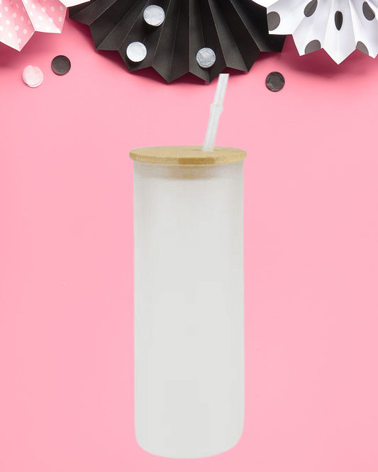 25oz Glass Custom Tumbler
