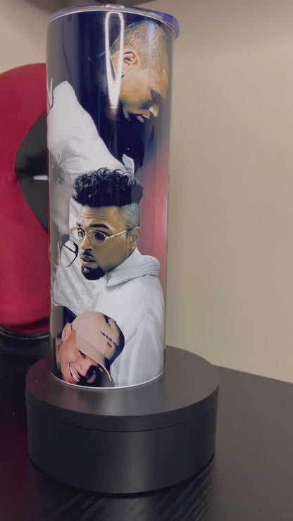20oz Chris Brown Tumbler